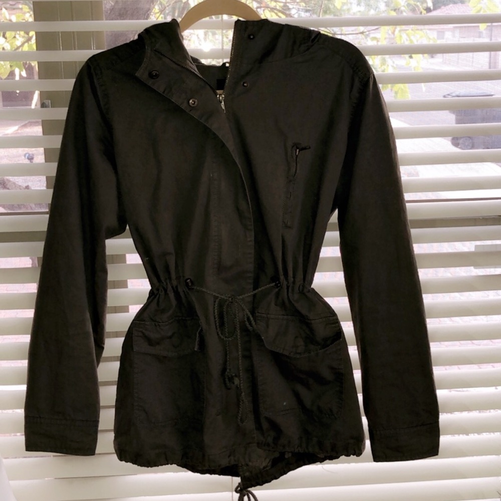 OLIVE GREEN FOREVER 21 JACKET